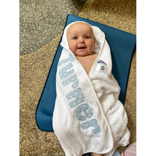 Personalised Hooded Baby Towel